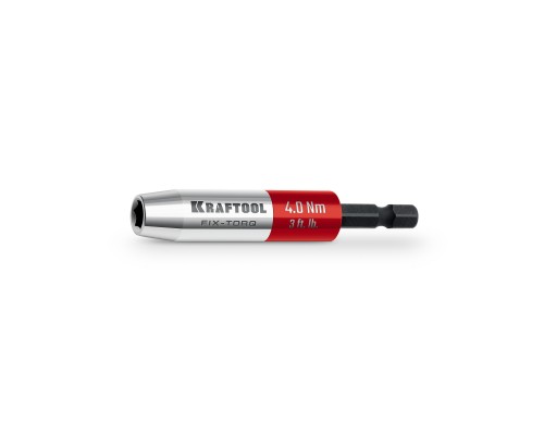 Динамометрический адаптер для бит FIX-TORQ 4.0 Нм KRAFTOOL 64035-4.0