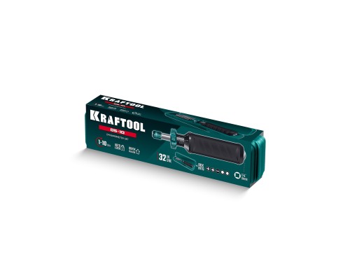 Динамометрическая отвертка 1-10 Нм KRAFTOOL 64037