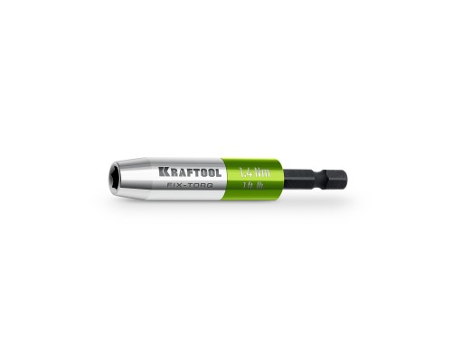 Динамометрический адаптер для бит FIX-TORQ 1.4 Нм KRAFTOOL 64035-1.4