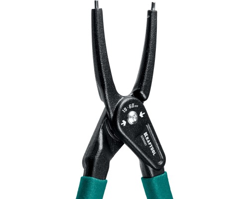 Ссъемник стопорных колец 180 мм, прямые губки, внутренний KRAFTOOL 22812-1