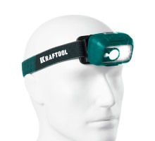 Аккумуляторный налобный фонарь 1800мАч KH-5, 550 лм, 3 режима KRAFTOOL 56454