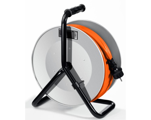 Силовой удлинитель на стальной катушке EXPERT ПВС 3х2.5 30м 4000Вт IP44 KRAFTOOL 55089-30