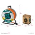 Силовой удлинитель на стальной катушке EXPERT ПВС 3х2.5 30м 4000Вт IP44 KRAFTOOL 55089-30