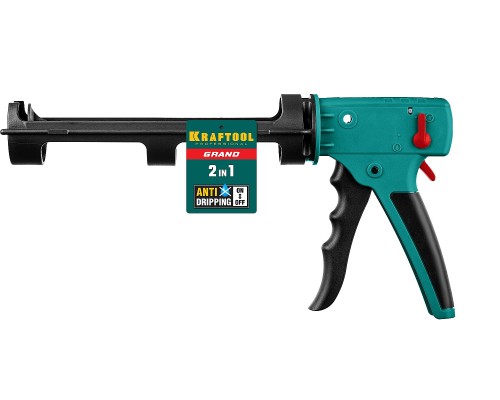 Скелетный пистолет для герметика GRAND 2-in-1 310 мл KRAFTOOL 06674