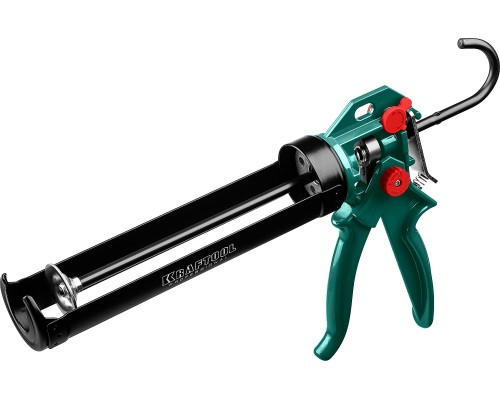Усиленный пистолет для герметика 4-in-1 EXPERT 310 мл, cкелетный, поворотный KRAFTOOL 06675