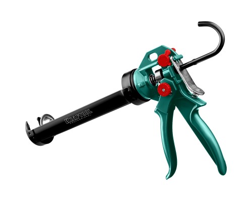 Усиленный пистолет для герметика 4-in-1 EXPERT 310 мл, cкелетный, поворотный KRAFTOOL 06675