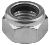 Самостопорящаяся гайка с нейлоновым кольцом DIN 985, кл. пр. 8, M20, цинк, 50 шт. KRAFTOOL 303584-20