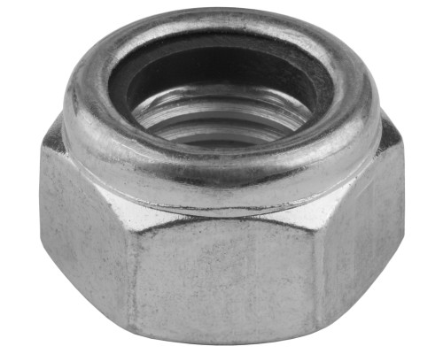 Самостопорящаяся гайка с нейлоновым кольцом DIN 985, кл. пр. 8, M20, цинк, 50 шт. KRAFTOOL 303584-20