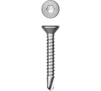 Саморез нержавеющий DS-C, 32x4.2 мм, А2, сверло, потайная головка, ТХ20, 350 шт. KRAFTOOL 300932-42-032