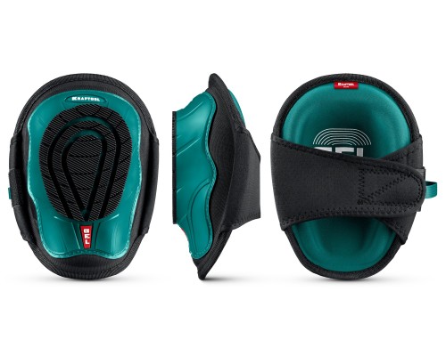 Наколенники защитные SOLID гелевая вставка, объемная противоскользящая накладка KRAFTOOL 11517