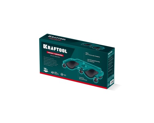Строительные наколенники на колесах KRAFT BOARD на единой базе, 5 колес KRAFTOOL 11513