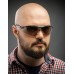 Защитные очки BASIC, открытого типа, коричневые, стекло-моноблок с покрытием устойчивым к истиранию и запотеванию KRAFTOOL 110319