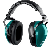 Защитные наушники со складным мягким оголовьем PROFI защита до 109 дБ, шарнирное крепление чашек KRAFTOOL 11362