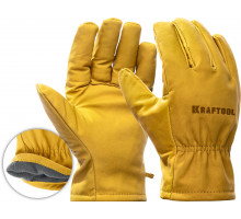 Кожаные рабочие перчатки EXTREM, XL (10) KRAFTOOL 1136-XL