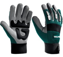 Антивибрационные противоударные комбинированные перчатки Extrem, XL (10) KRAFTOOL 11287-XL