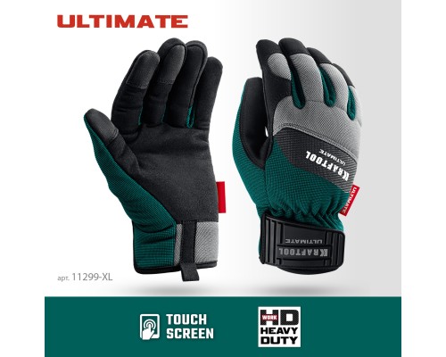 Профессиональные комбинированные перчатки ULTIMATE р.XL (10) KRAFTOOL 11299-XL