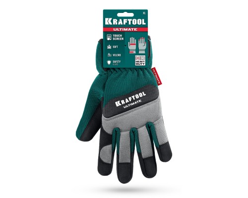 Профессиональные комбинированные перчатки ULTIMATE р.L (9) KRAFTOOL 11299-L