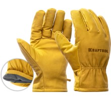Кожаные рабочие перчатки EXTREM, XL (10) KRAFTOOL 1136-XL
