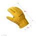 Утепленные кожаные рабочие перчатки EXTREM Winter, XL (10) KRAFTOOL 1137-XL