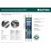 Кровельный силиконовый герметик ROOF, 300 мл, прозрачный KRAFTOOL 41258-2