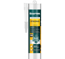 Суперсильный монтажный клей STRONG, 310 мл, белый KRAFTOOL 41343_z01