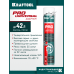 Монтажная пена ADAPTER PRO, 750 мл, адаптерная, всесезонная, SVS, не залипающий клапан, выход до 45 л KRAFTOOL 41173_z01