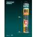 Монтажная пена FIRE STOP B1, 750 мл, пистолетная, огнестойкая, не залипающий клапан, 240°С, SVS, выход до 45 л KRAFTOOL 41186_z01