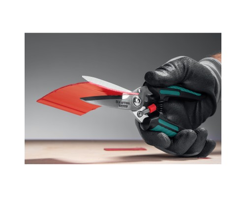 Многофункциональные прямые технические ножницы Alligator, 200 мм KRAFTOOL 23201