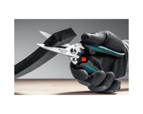 Многофункциональные прямые технические ножницы Alligator, 200 мм KRAFTOOL 23201