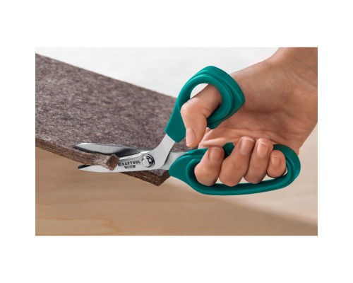 Технические ножницы по кевлару и стекловолокну KEVLAR, 205 мм KRAFTOOL 23207