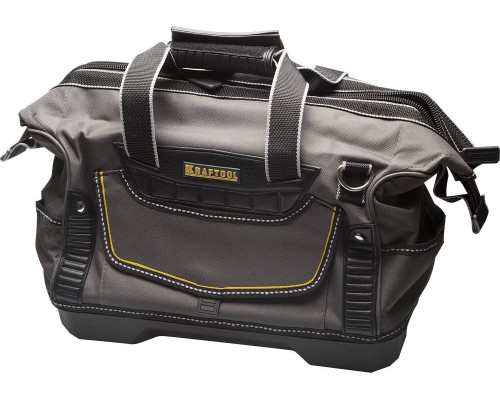 Сумка для инструментов с 18 карманами 38 см, жесткое пластиковое дно KRAFTOOL 38740-16