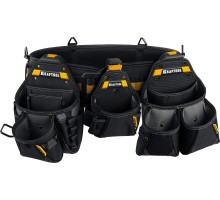 Пояс монтажника KBS-4 в комплекте: пояс монтажника и 3 сумки KRAFTOOL 38760-4