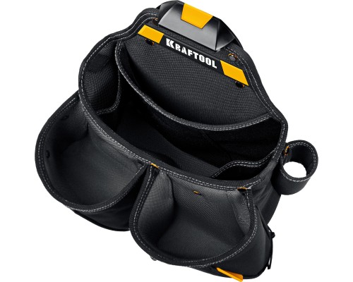 Пояс монтажника KBS-4 в комплекте: пояс монтажника и 3 сумки KRAFTOOL 38760-4