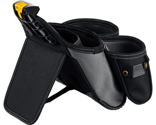 Пояс монтажника KBS-3L в комплекте: пояс монтажника и 2 большие сумки KRAFTOOL 38761