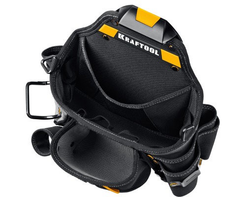 Поясная сумка KPB-20 с быстросъемным креплением FastClip, плечевой ремень, 20 карманов и петель, 320x310 мм KRAFTOOL 38767