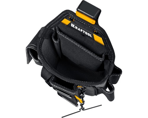Поясная сумка KP-13E с быстросъемным креплением FastClip, 13 карманов и петель, 280x200 мм KRAFTOOL 38772