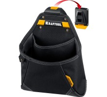 Поясная сумка KP-12 с быстросъемным креплением FastClip, 12 карманов и петель, 260x340 мм KRAFTOOL 38774