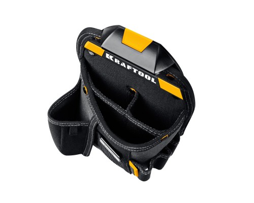Поясная сумка KP-8 с быстросъемным креплением FastClip, 8 карманов и петель, 170x260 мм KRAFTOOL 38776