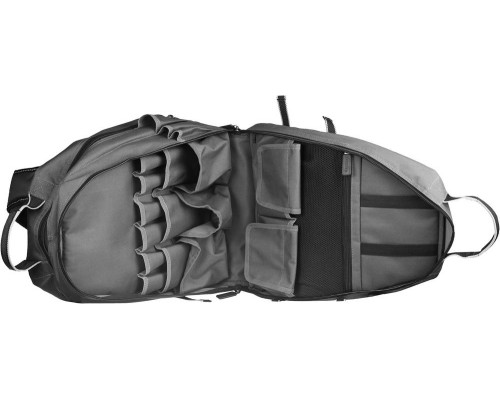 Рюкзак для инструментов с 49 карманами и 2 внутренними отделениями 430x360x230 мм KRAFTOOL 38745