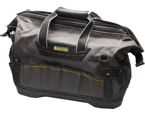 Сумка для инструментов с 20 карманами 45 см, жесткое пластиковое дно KRAFTOOL 38740-18