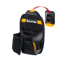 Поясная сумка KP-8 с быстросъемным креплением FastClip, 8 карманов и петель, 170x260 мм KRAFTOOL 38776