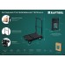 Платформенная тележка до 150 кг, платформа 68.0x49.5 см, складная рукоятка, складные колеса d 10 см, вес-9.3 кг KRAFTOOL 38780-150