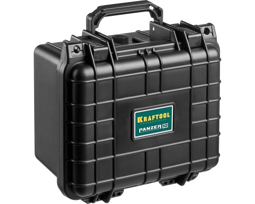 Ударопрочный пластиковый ящик PANZER-10, 270x240x170 мм (10"), IP55 KRAFTOOL 38251-10