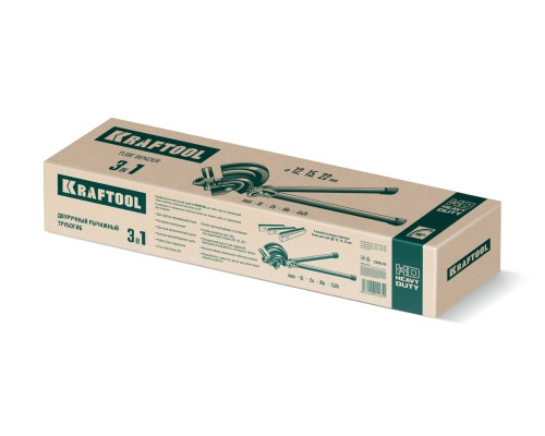 Двуручный рычажный трубогиб для Нерж. стали и меди 12, 15, 22 мм KRAFTOOL 23503-H4