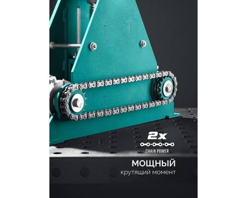 Цепной профилегибочный станок CB-60, 60х40 мм KRAFTOOL 23630-60
