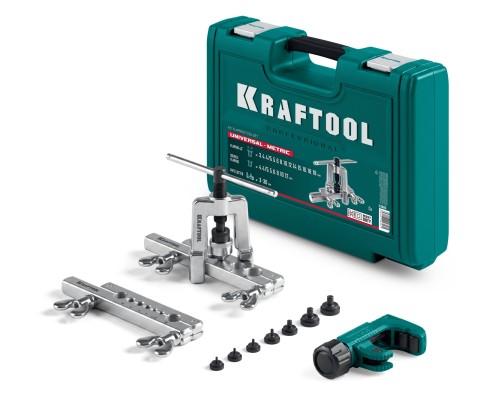 Набор для развальцовки и резки Universal-METRIC 3-19 мм KRAFTOOL 23605