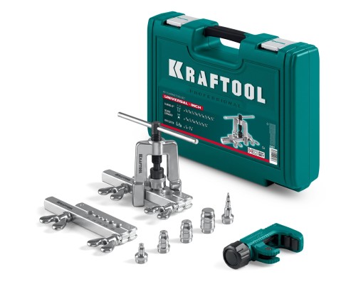 Набор для развальцовки и резки Universal-INCH 1/8-3/4" KRAFTOOL 23607