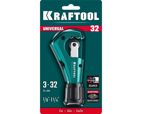 Труборез для меди и алюминия Universal-32, 3-32 мм KRAFTOOL 23383_z02