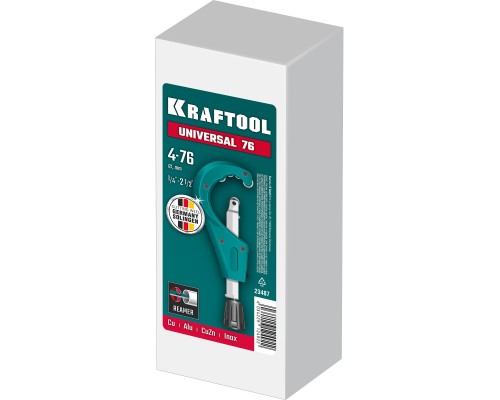 Труборез для меди и алюминия Universal-76, 6-76 мм KRAFTOOL 23487