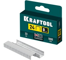 Скобы для плайера 8 мм, тип 24, 1000 шт. KRAFTOOL 31724-08